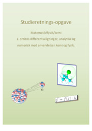 1. ordens differentialligninger, analytisk og numerisk | SRO