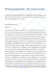 ‘My son the fanatic’ | Letter