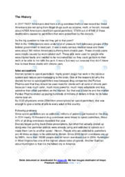 The Opioid epidemic | Essay | Noter