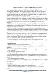 Caseopgaver | Fysiske personers hæftelse | Erhvervsret