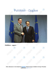 Politik | IØ opgave | Noter