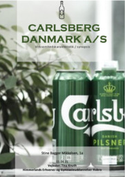 Virksomhedsanalyse af Carlsberg | VØ