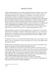 America’s future | The climate