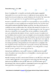 O! Lyksalige folk | Analyse | Hans Egedes