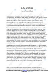 Analyse | Hanne Richardt Beck