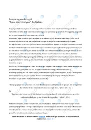 Byen, som kom igen | Analyse