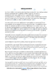 ‘Dødevaskeren’ | Analyse