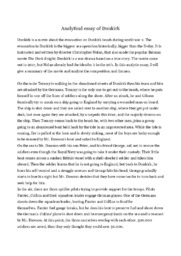 Analytical essay of Dunkirk