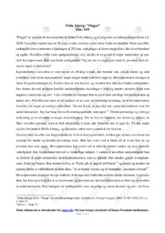 Fingre | Analyse