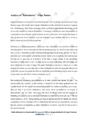 København | Analyse af sang | Carl-Emil Pedersen