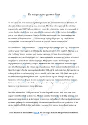 Mads Axelsen mellemrummet | Analyse | DSB