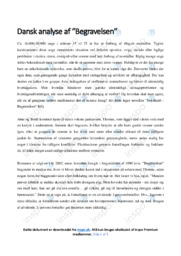 Nordkraft Begravelsen | Analyse | Jakob Ejersbo