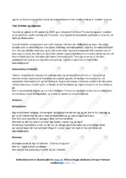Tyverier | Analyse
