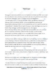 Natskygge | Analyse | Lene Kaaberbøl