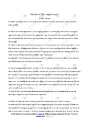 Det nøgne bryst | Noter Analyse | Italo Calvino