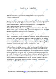 Valgaften | Analyse | Anders Thomas Jensen