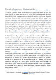 Danmarks lækreste spasser | Analyse | Lone Nikolajsen