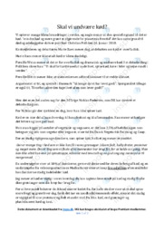 Skal vi undvære kød | Essay