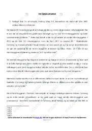 Det danske ølmarked | Afsætning | Noter