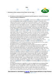 Arla Foods | Analyse