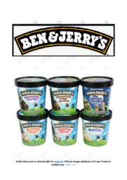 Ben and Jerry | Analyse
