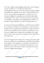 Norwegian | Analyse