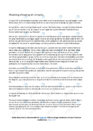 Unisport AS | Analyse