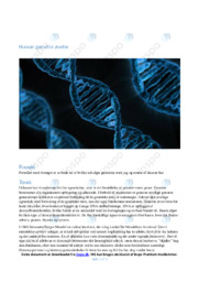 Humangenitik | Biologirapport