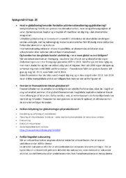 Spørgsmål til kap. 25 | International økonomi