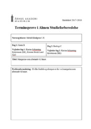 Margarine som alternativ til smør v Opgave