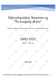 ‘En kongelig affære’ | DHO