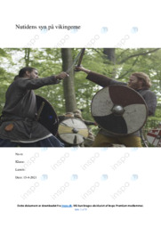 Nutidens syn på vikingerne | DHO