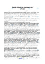 ‘Friday night lights’ | ANalytical essay
