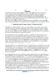 ‘Getting Sent for’ | Summary and analysis | Noter