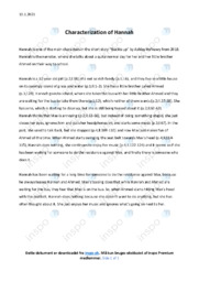 ‘Buckle up’ | Analytical essay