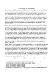 Nike thrives on controversy | Essay