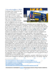 Virksomhedsportræt af IKEA | Erhvervsøkonomi noter