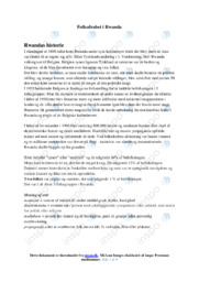 Folkedrabet i Rwanda