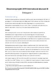 Betalingsbalanceunderskuddet og har den en betydning for USA