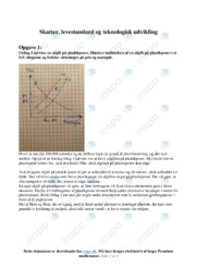 Skatter, levestandard og teknologisk udvikling | IØ noter
