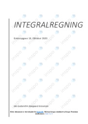 Integralregning | Emneopgave