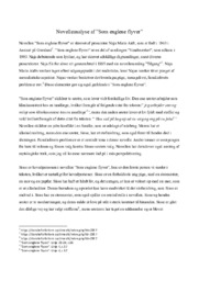 ”Som englene flyver” | Analyse