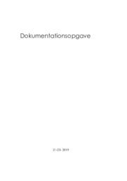 Dokumentationsopgave | Amagerbro Apotek