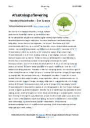 Handelsvirksomheden | Den Grønne | Afsætning