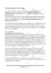Værdikædeanalyse for Ørbæk bryggeri | Afsætning