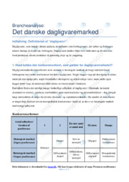 Det danske dagligvaremarked | Analyse