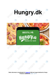 Hungry.dk | Analyse