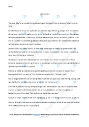 Jeg lyver ikke | Analyse