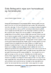 Rejse som homoseksuel | Analyse | Eddy Belleguele
