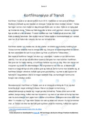 Transit | Analyse | William Rudbeck Lindhardt